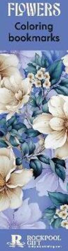 Flowers Coloring Bookmarks