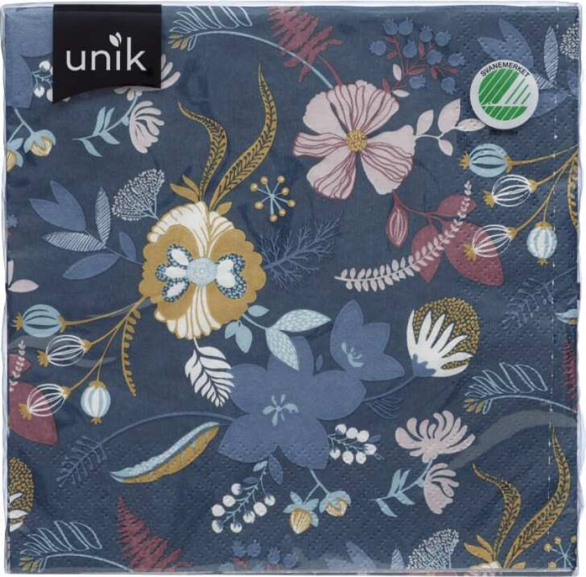 Serviett Lunsj Flora 20stk