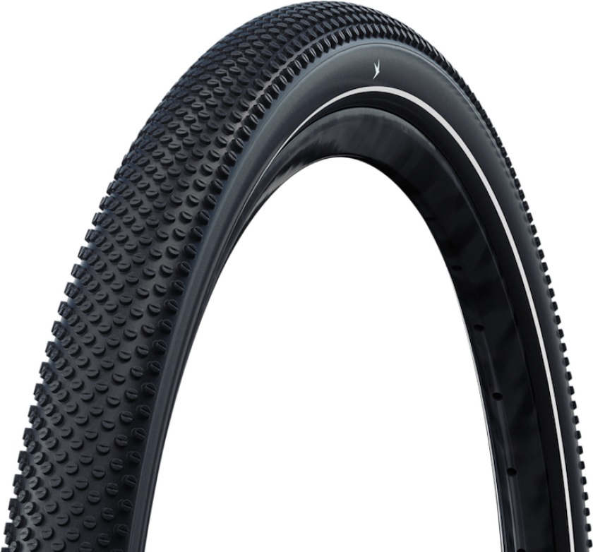 G-One allround performance TLR gravel foldedekk 27,5x2,60 svart refleks