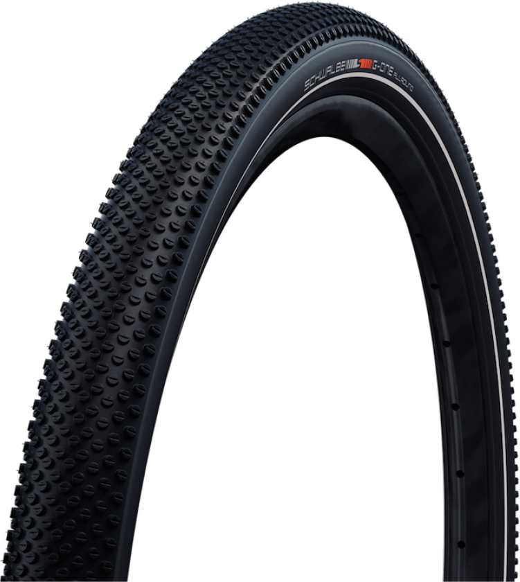 G-One allround performance TLR gravel foldedekk 29x2,25 svart refleks