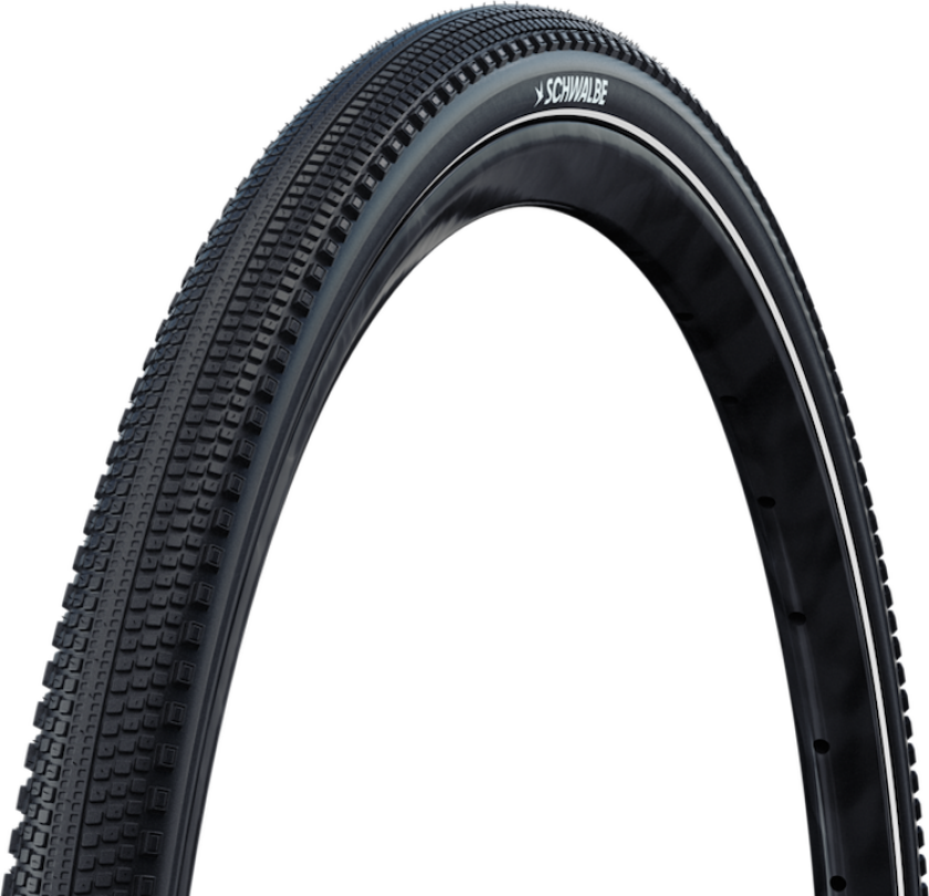 G-One Comp Plus Active tube gravel tråddæk 700x50c sort refleks