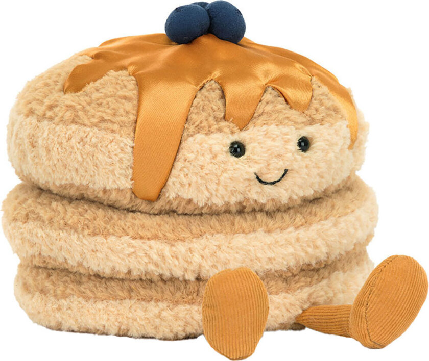 Kosedyr - 15x16 cm - Amuseables Fran Pancakes - - OneSize - Kosedyr