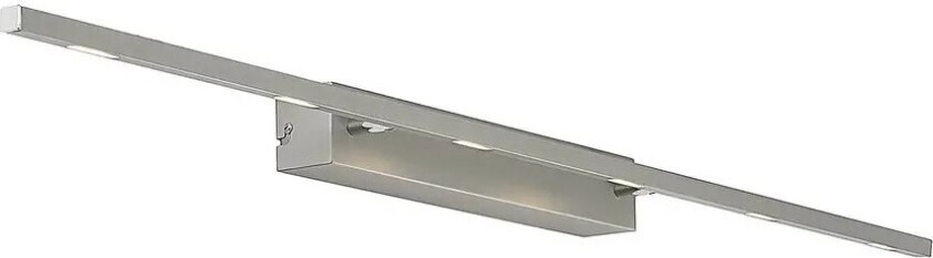 Alexis LED-bildelampe 118 cm matt nikkel