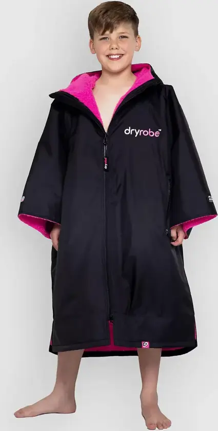 Advance Long Sleeve Kids 5-9 Poncho svart