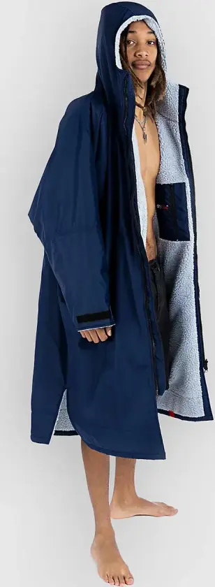 Advance Long Sleeve Poncho blå
