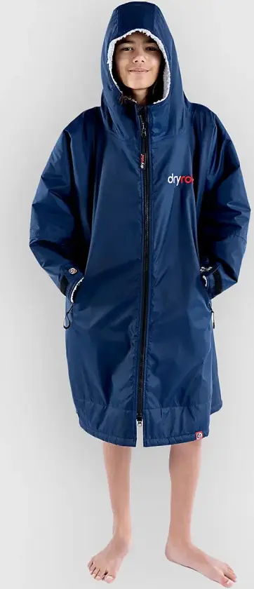 Advance Long Sleeve Kids 5-9 Poncho blå