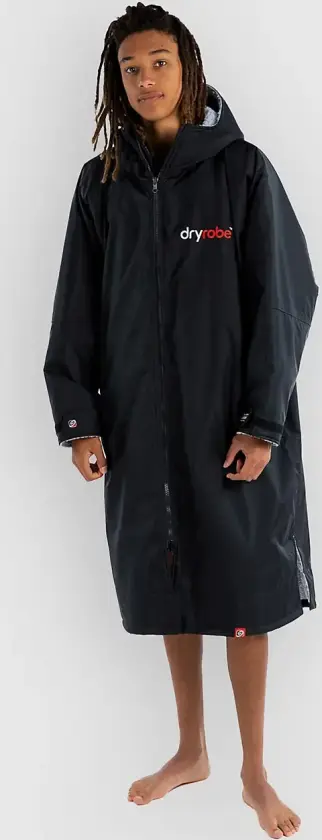 Advance Long Sleeve Poncho svart