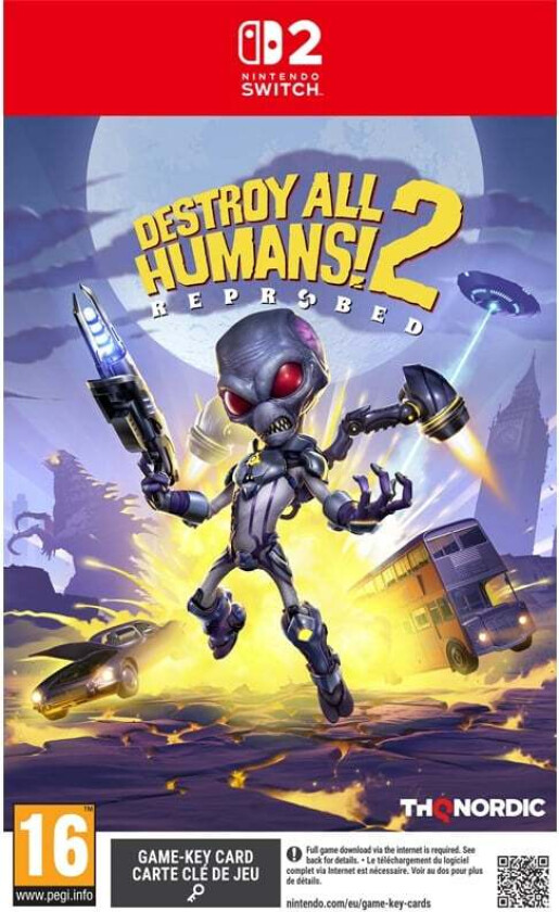 Destroy All Humans! 2: Reprobed - Nintendo Switch 2 - Action