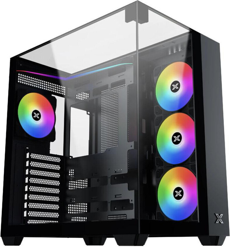 Xigmatek Aqua V Midi Tower ATX Kabinett - Sort