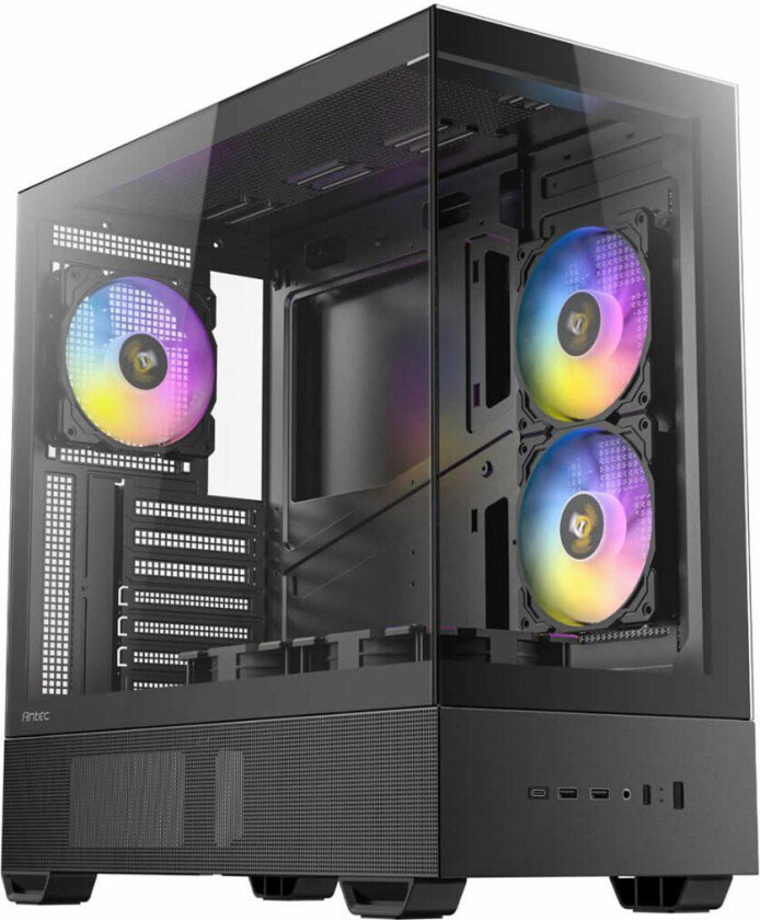 CX705 ARGB Gaming Kabinett - Midi Tower, ATX - Svart