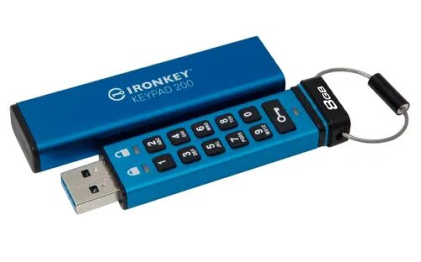 Ironkey Keypad 200 8gb Usb 3.2 Gen 1