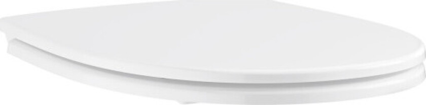 Bau Ceramic toalettsete, soft close, avtagbar, hvit