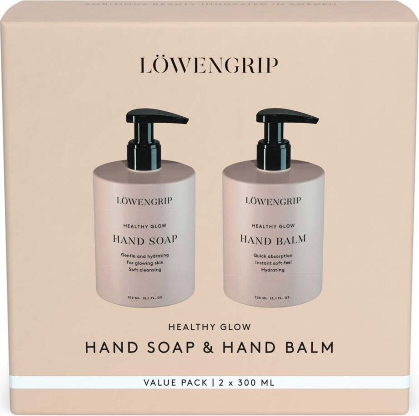 Healhty Glow Hand Soap & Hand Balm 2x300ml