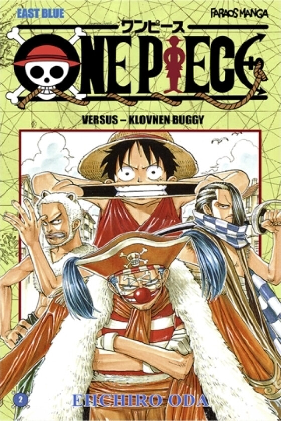 One Piece 2 (pakke: 4 stk.) | Eiichiro Oda | Språk: Dansk