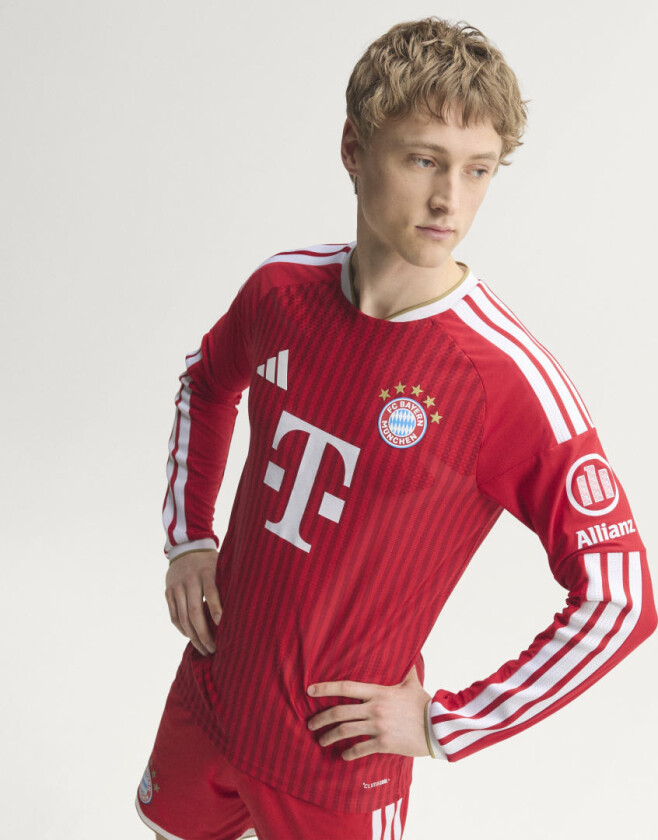 FC Bayern 26/27 Authentic Long Sleeve Hjemmetrøye