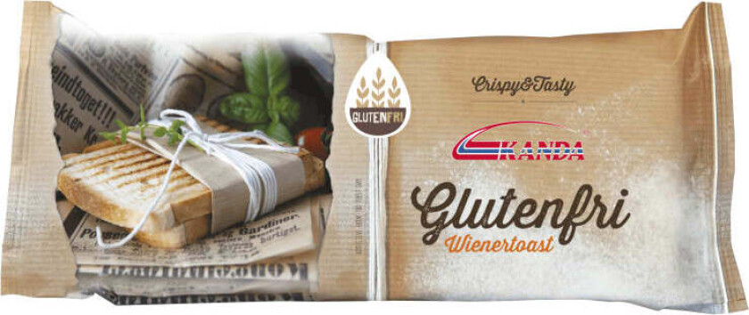 Wienertoast glutenfri 2pk 180g