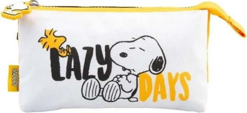 3-compartment pencil case from the Lazy Days collection