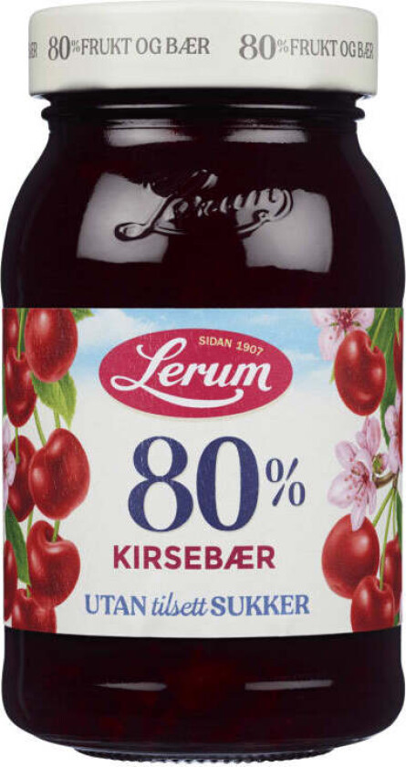 Kirsebærsyltetøy 340g
