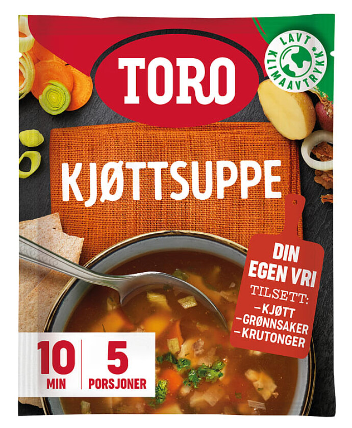 Toro Kjøttsuppe med Grønnsaker 84g