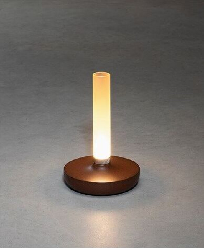 Biarritz bordlampe 1800/2700/400K dimbar rust/frostet vase