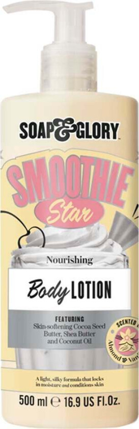 Smoothie Star Body Lotion for Softer and Smoother Skin, 500 ml  Body Cream