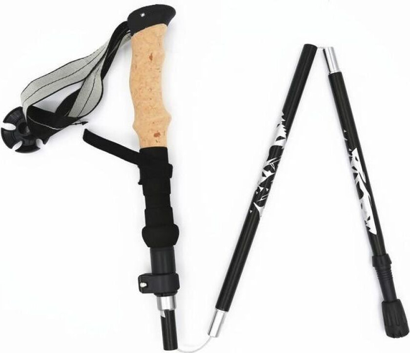 INF Vandringsstav med 5 ledd og god støtdemping 1-pack