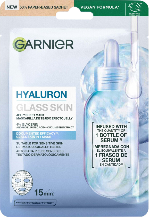 Hyaluron Glass Skin Jelly Sheet Mask