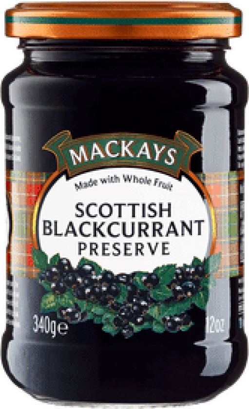 MACKAYS Skotsk Solbærsyltetøy - 340 g.
