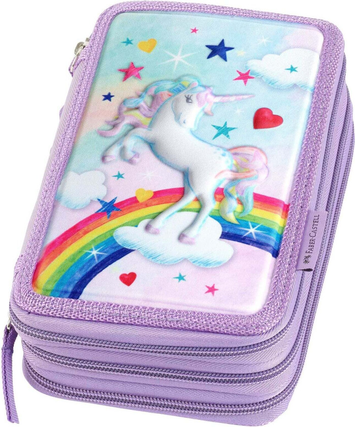 Faber‑Castell – Pencil Case Unicorn Empty Triple (573043)