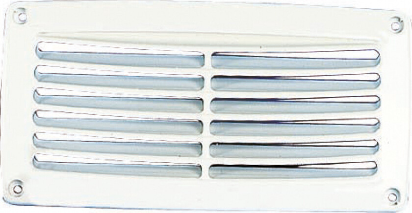 Ventilrist Top Line - hvit - 206x106 mm