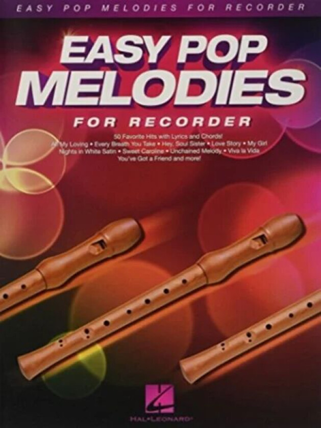Easy Pop Melodies av Hal Leonard Publishing Corporation