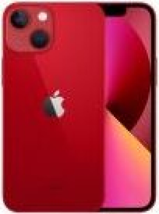 iPhone 13 mini - (PRODUCT) RED - 5G smartphone - dobbelt-SIM / Internminne 128 GB - OLED-display - 5.4 - 2340 x 1080 piksler - 2x bakkameraer 12 MP, 12 MP - front camera 12 MP - rød