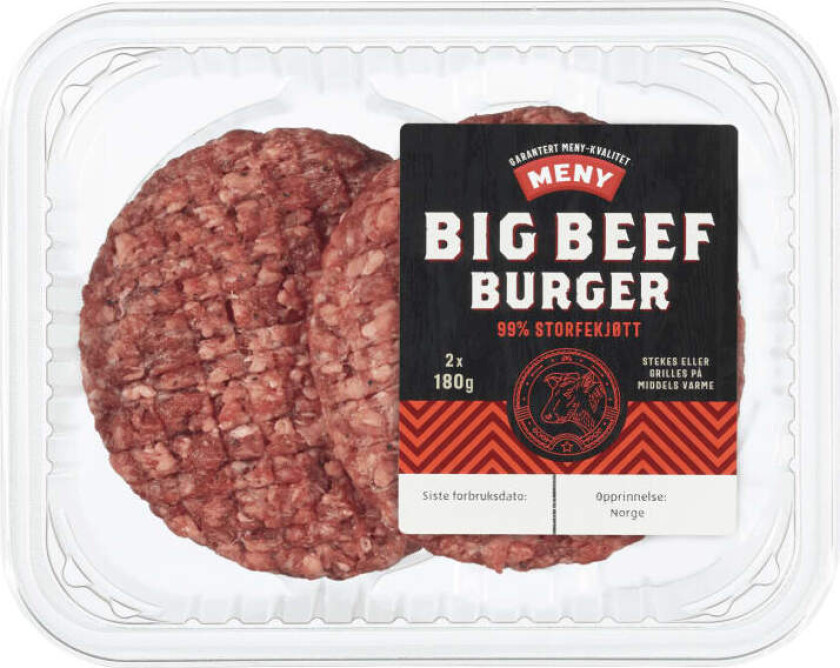 Burger Big Beef 2x180g