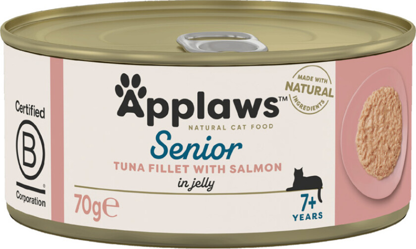 senior 24 x 70 g - Tunfisk med laks