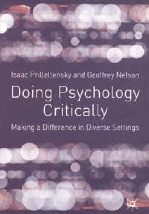 Doing Psychology Critically