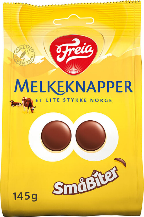 Freia Melkeknapper Småbiter 145g