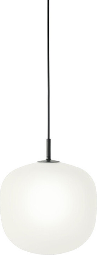 Rime Pendant 25 cm Opal / Black