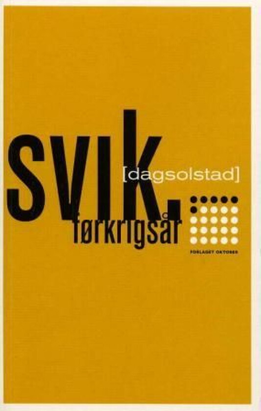 Svik av Dag Solstad