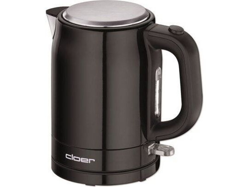 4510, 1 l, 2200 W, Sort, Rustfritt stål, Vannivåindikator, Overopphetingsbeskyttelse