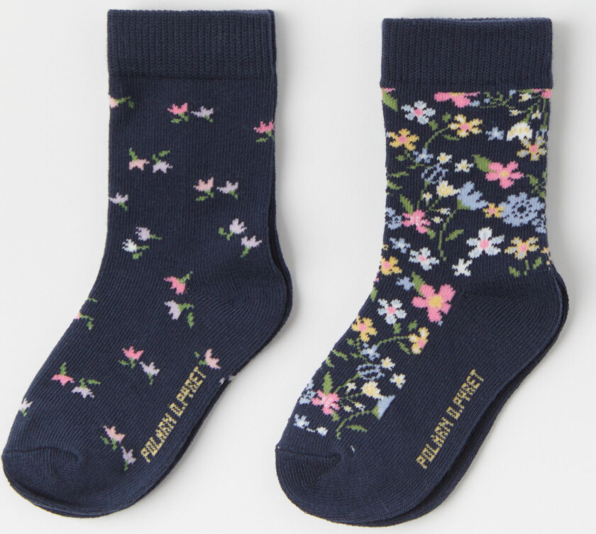 2-pakning sokker mønstrede sokker