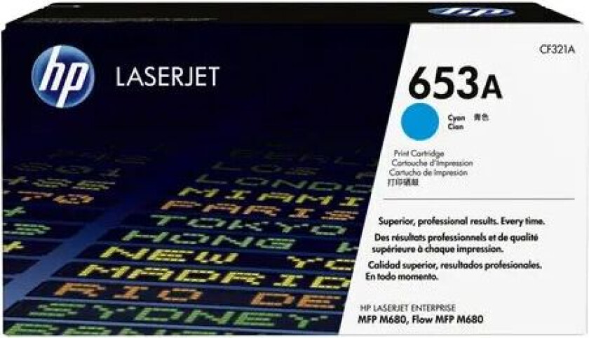 Hp Toner Cyan 653a 16.5k - Cf321a