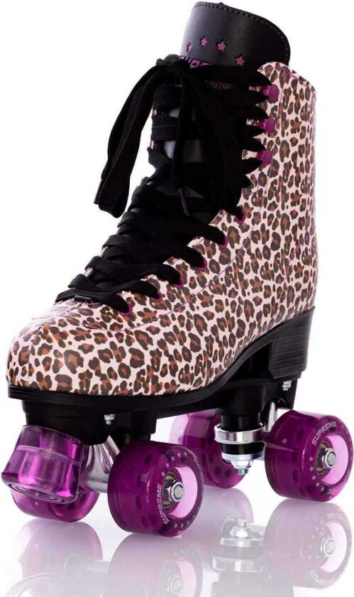 Del Rey Justerbar Leopard Rulleskøyter