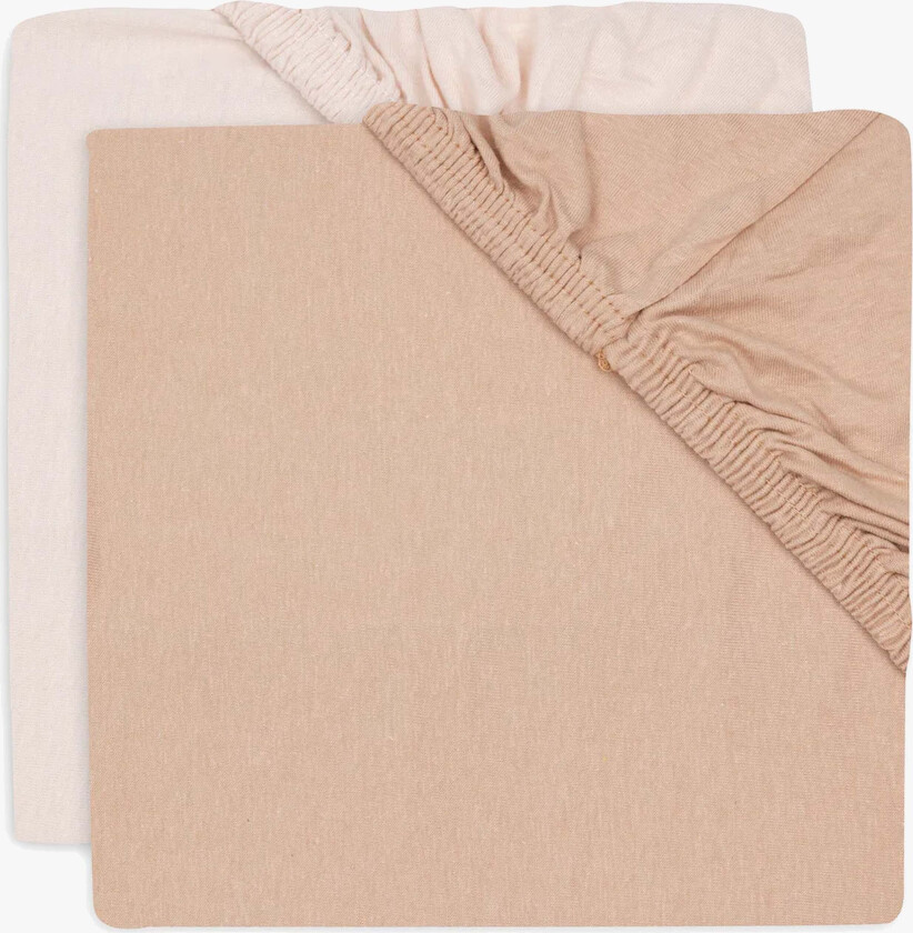 Stretchlaken 2-Pakk 40x80, Blush/Wild Rose - Laken - Bomull