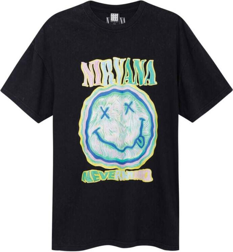 T-skjorte - Amplified Collection - Scribble - XS til 3XL - Herrer - koksgrå