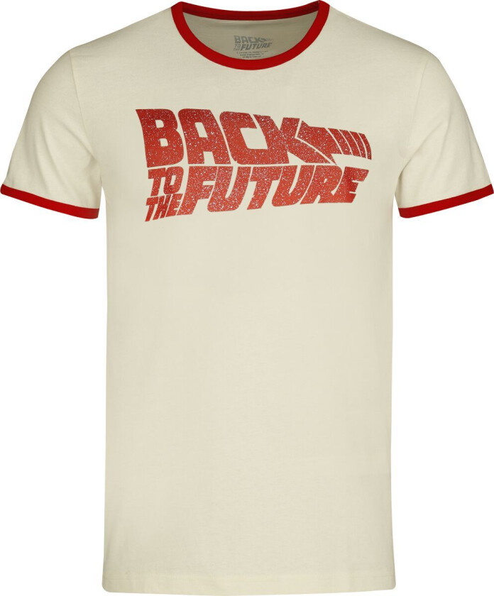 T-skjorte - Logo - M til 3XL - Herrer - antikk hvit