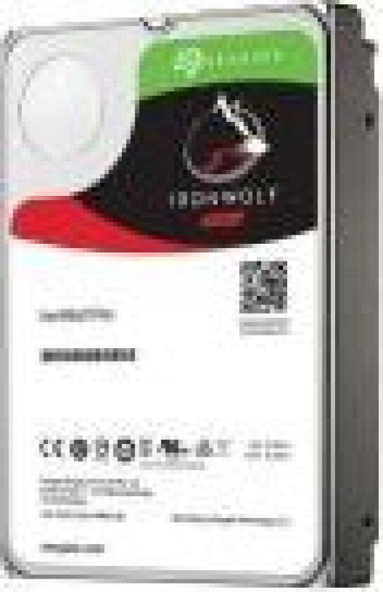 IronWolf Pro ST10000NE0008 - Harddisk - 10 TB - intern - 3.5 - SATA 6Gb/s - 7200 rpm - buffer: 256 MB - med 2-års Seagate Rescue Data Recovery