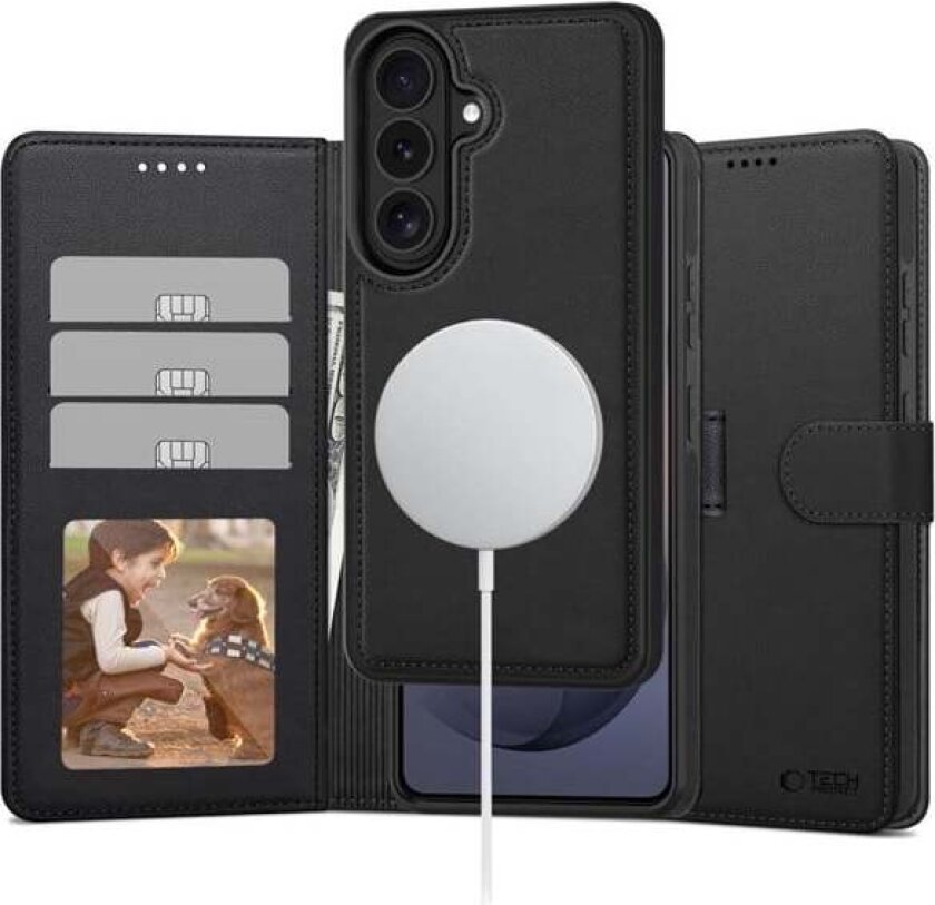 MagSafe Wallet Case for Samsung Galaxy S26 - Matte Black