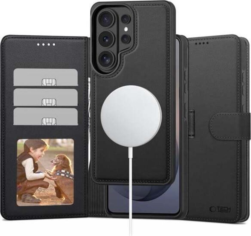 MagSafe Wallet Case for Samsung Galaxy S26 Ultra - Matte Black