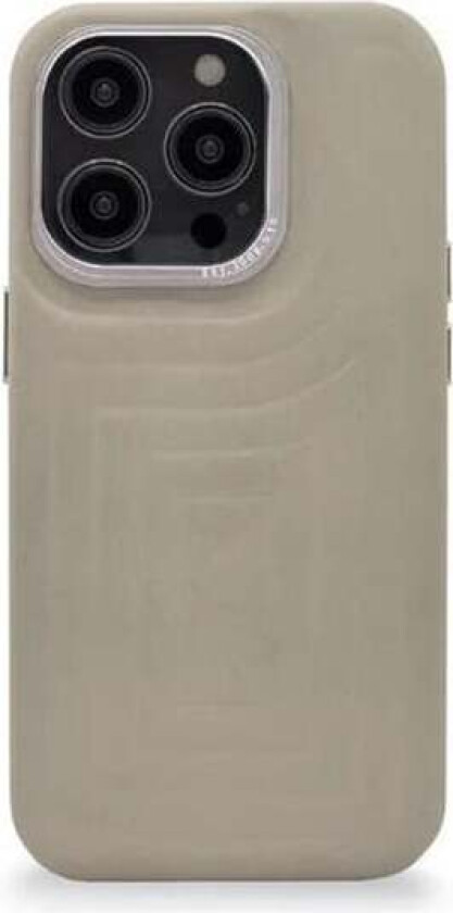 Leather Embossed Backcover for iPhone 14 Pro Clay