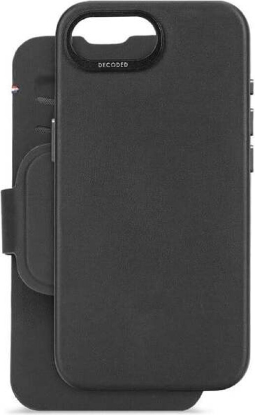 Detachable Wallet silicone - iPhone 16e - Black